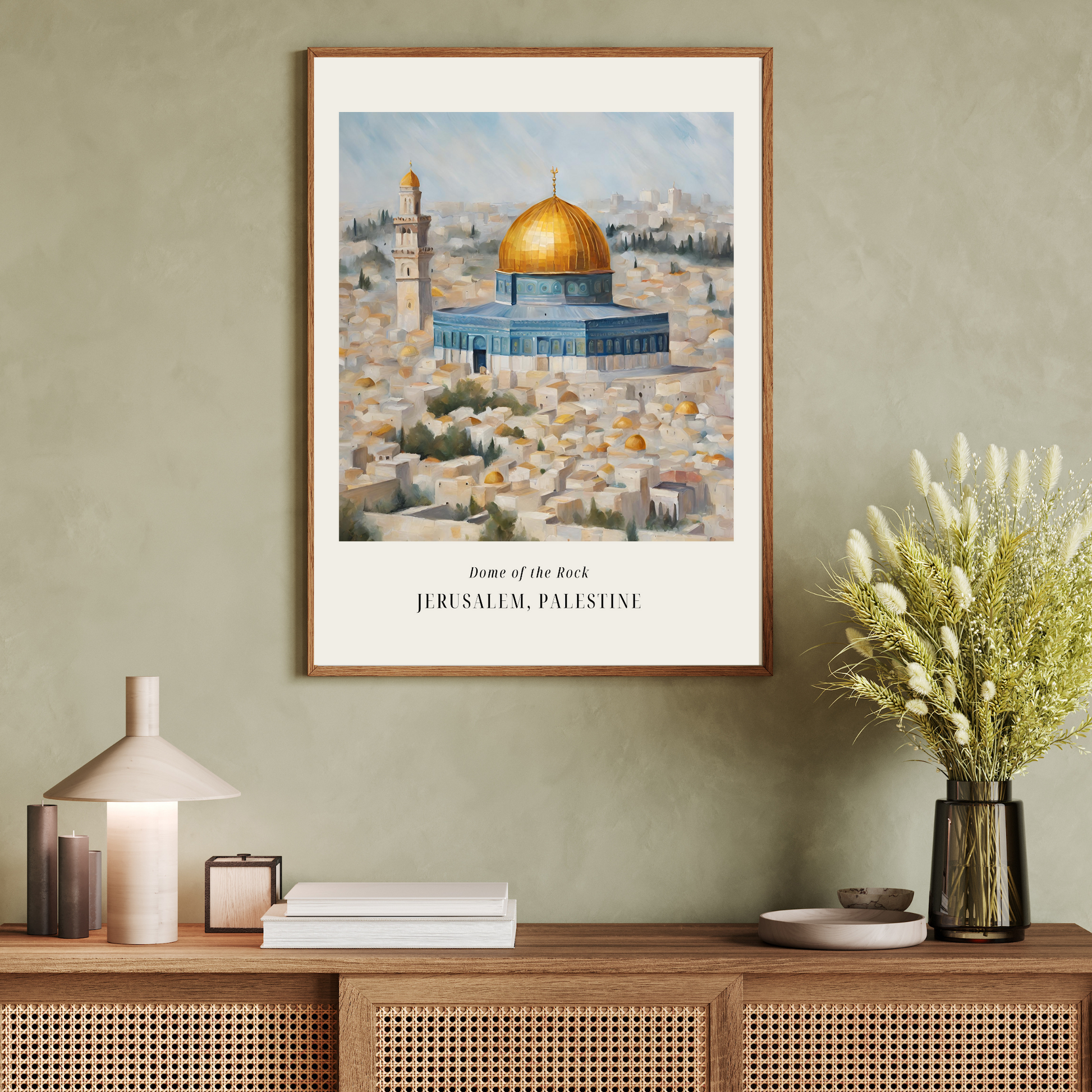 Dome of the Rock Print - Ayah Creative Studio