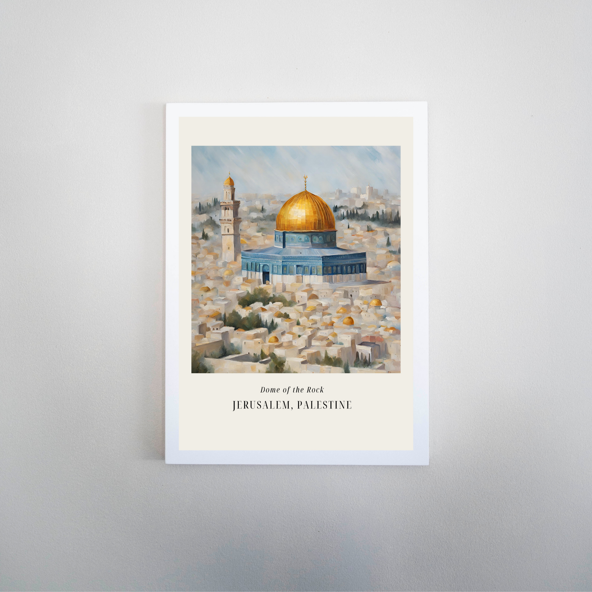 Dome of the Rock Print - Ayah Creative Studio
