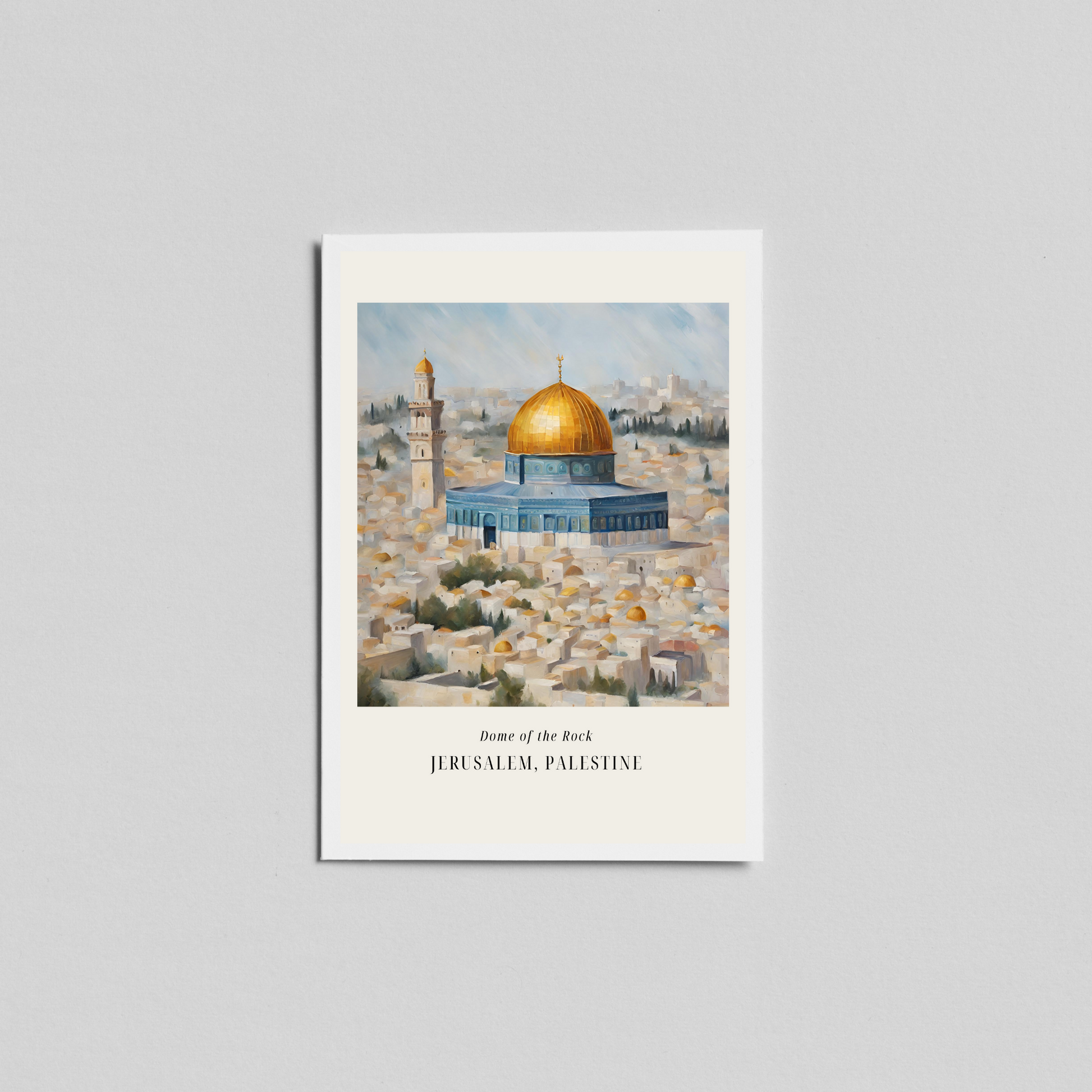 Dome of the Rock Print - Ayah Creative Studio