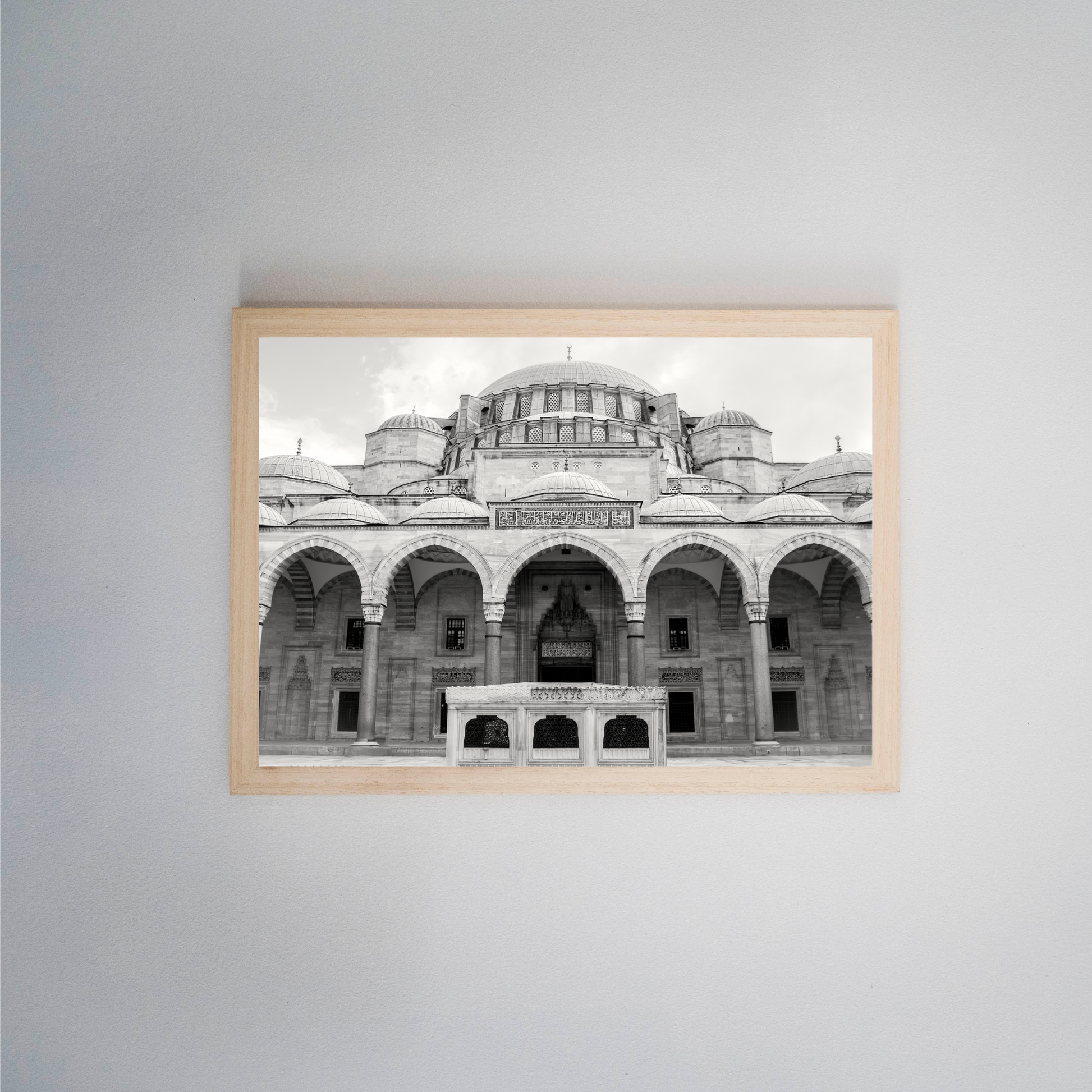 Süleymaniye Mosque Print Landscape - Ayah Creative Studio