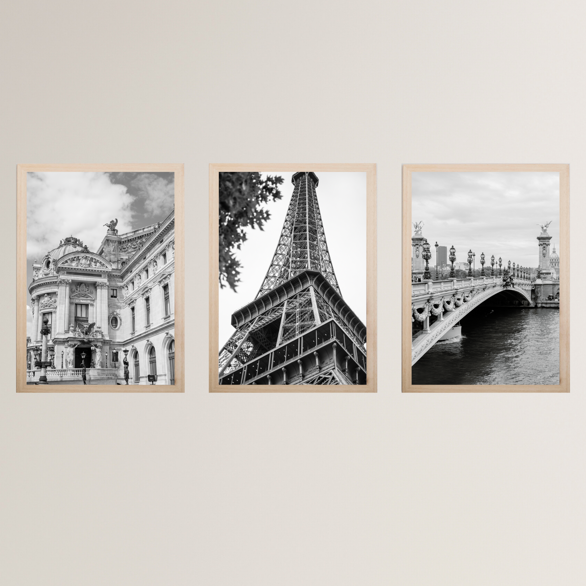 Paris Set of 3 - Ayah Creative Studio