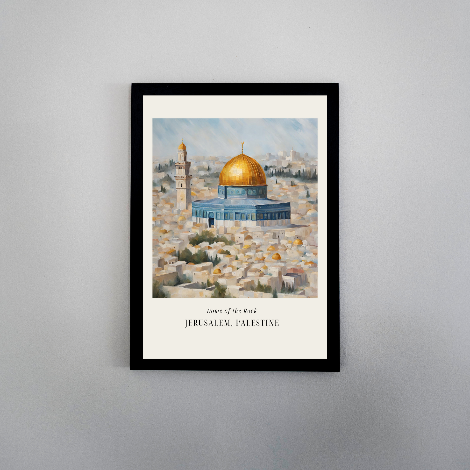 Dome of the Rock Print - Ayah Creative Studio