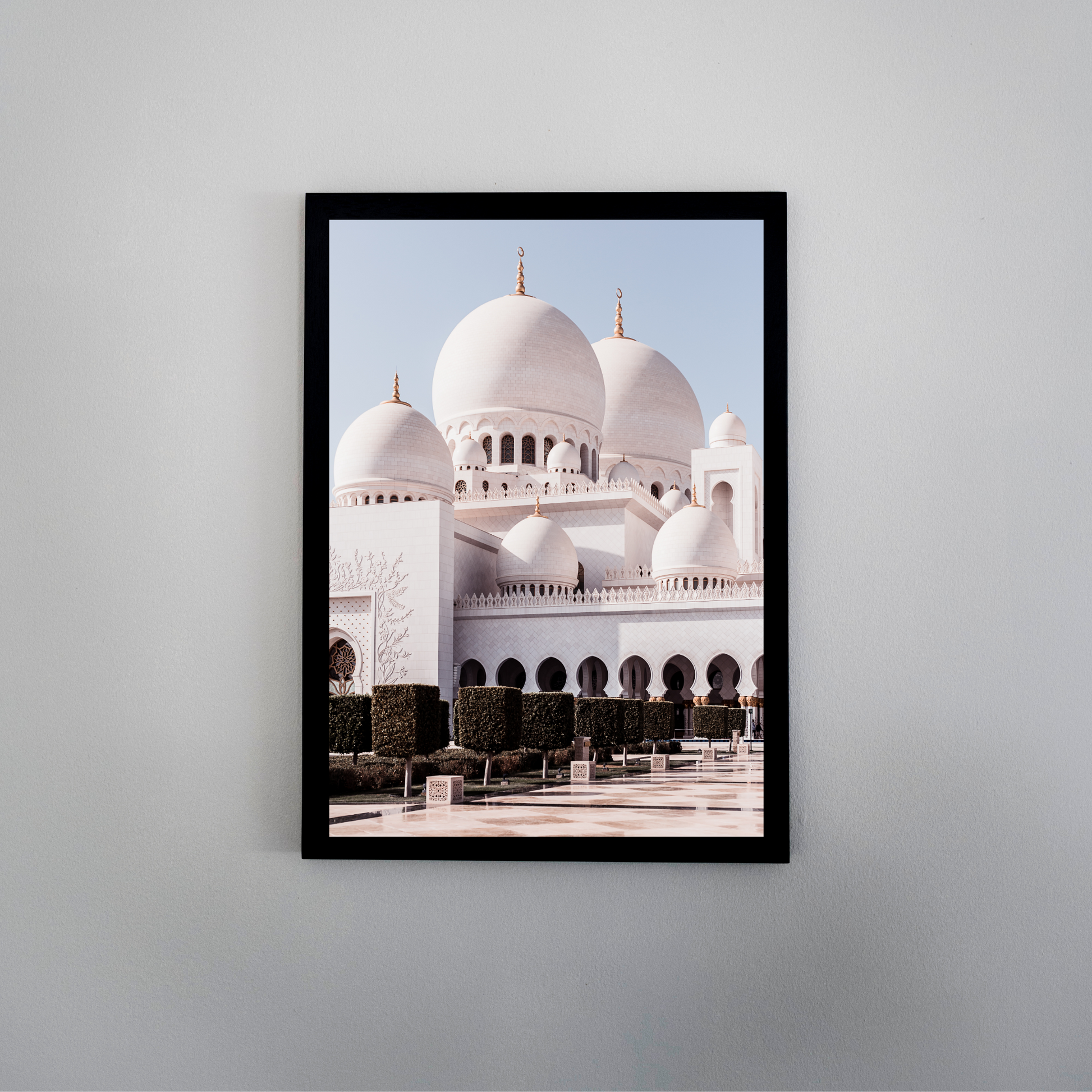 Sheikh Zayed Mosque Print Colour - Ayah Creative Studio