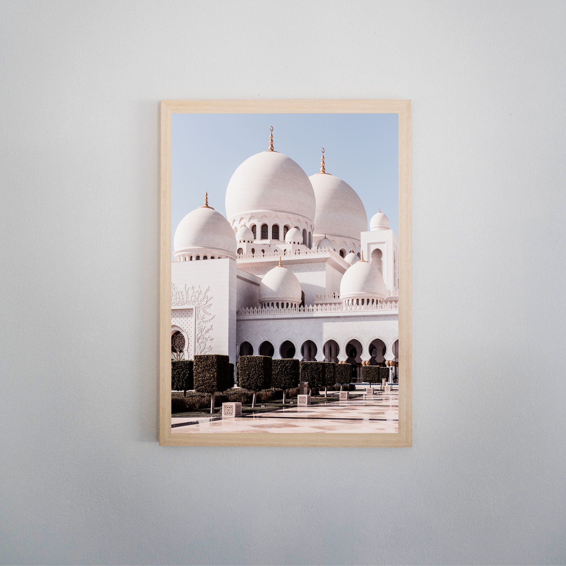 Sheikh Zayed Mosque Print Colour - Ayah Creative Studio