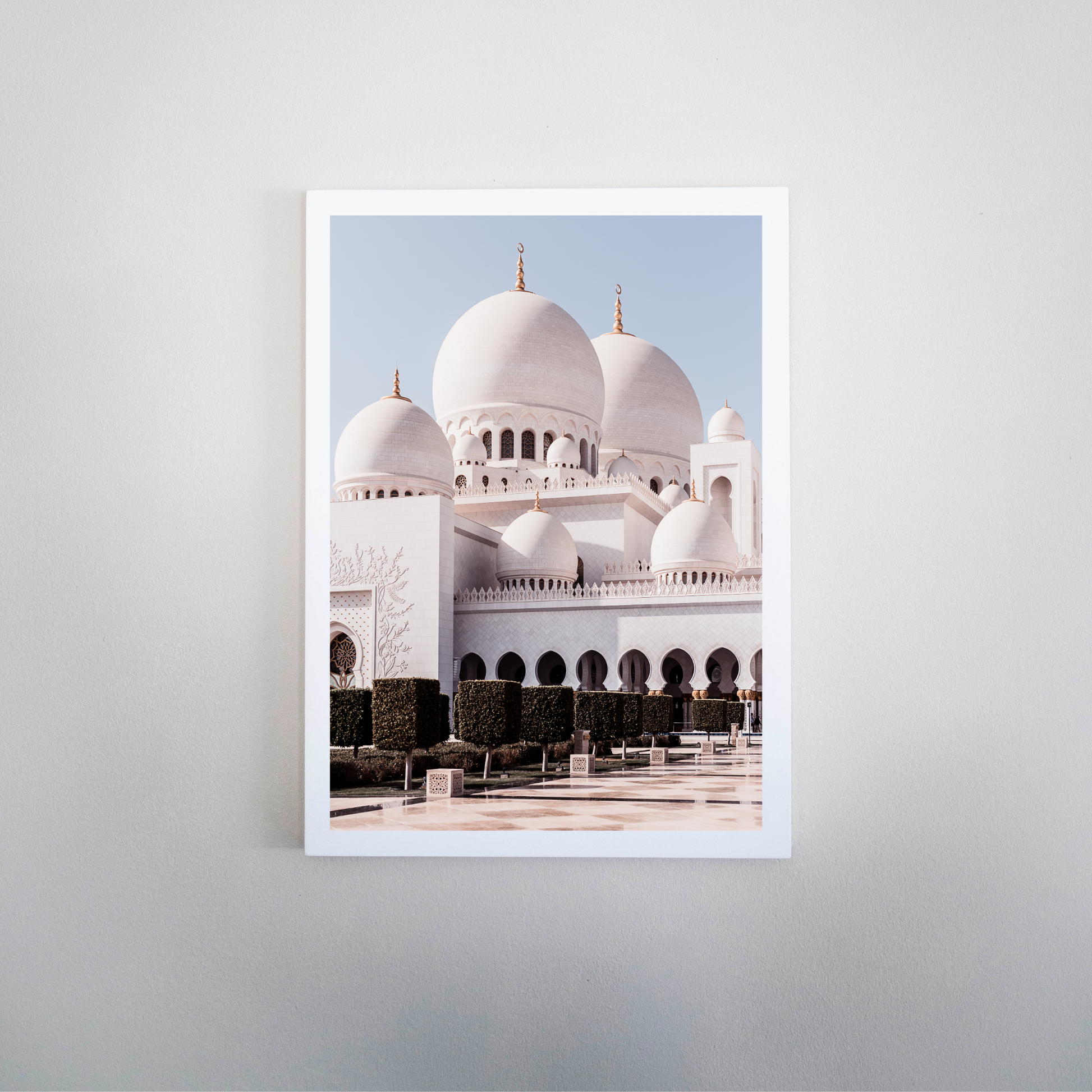 Sheikh Zayed Mosque Print Colour - Ayah Creative Studio