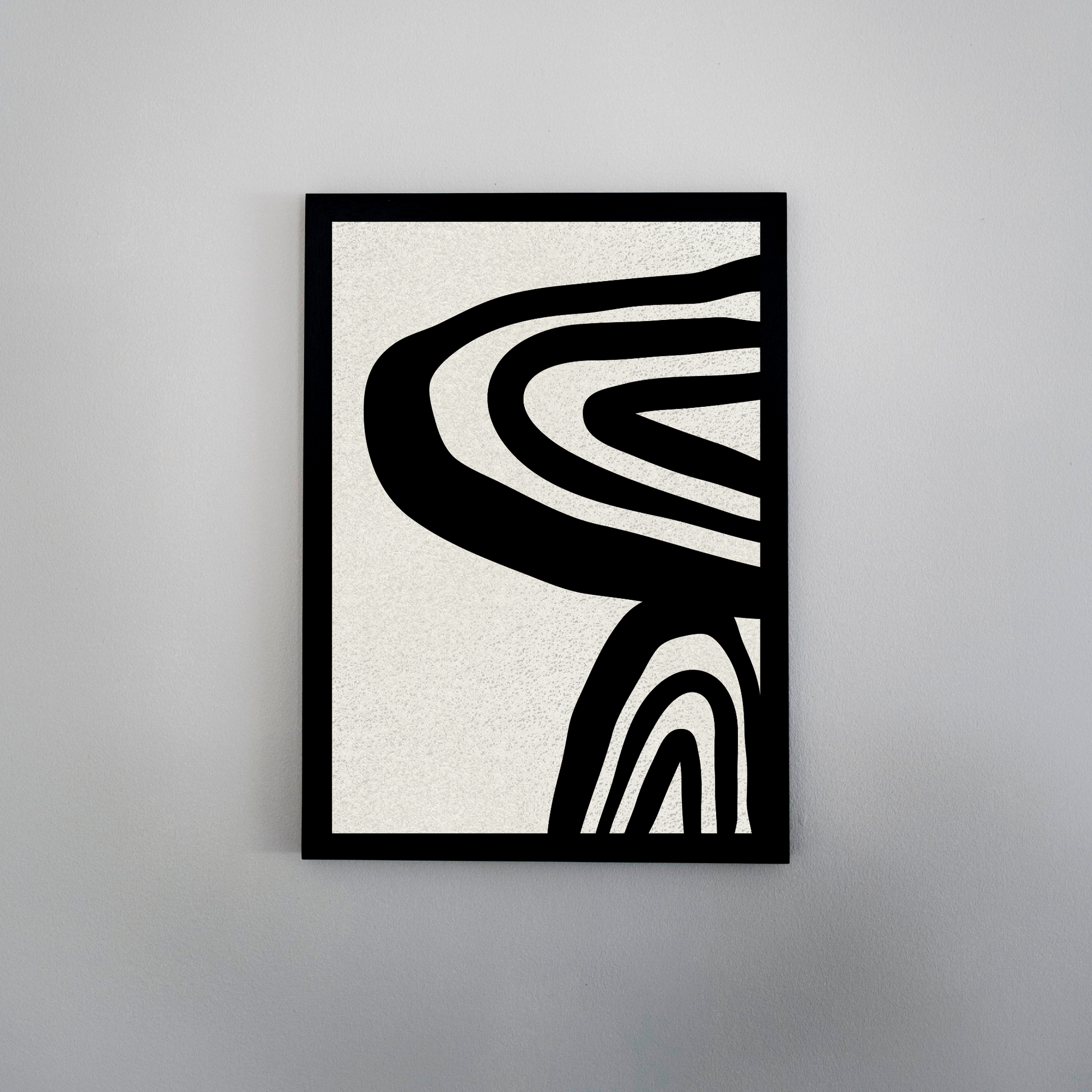 Black Layered Print 2 - Ayah Creative Studio
