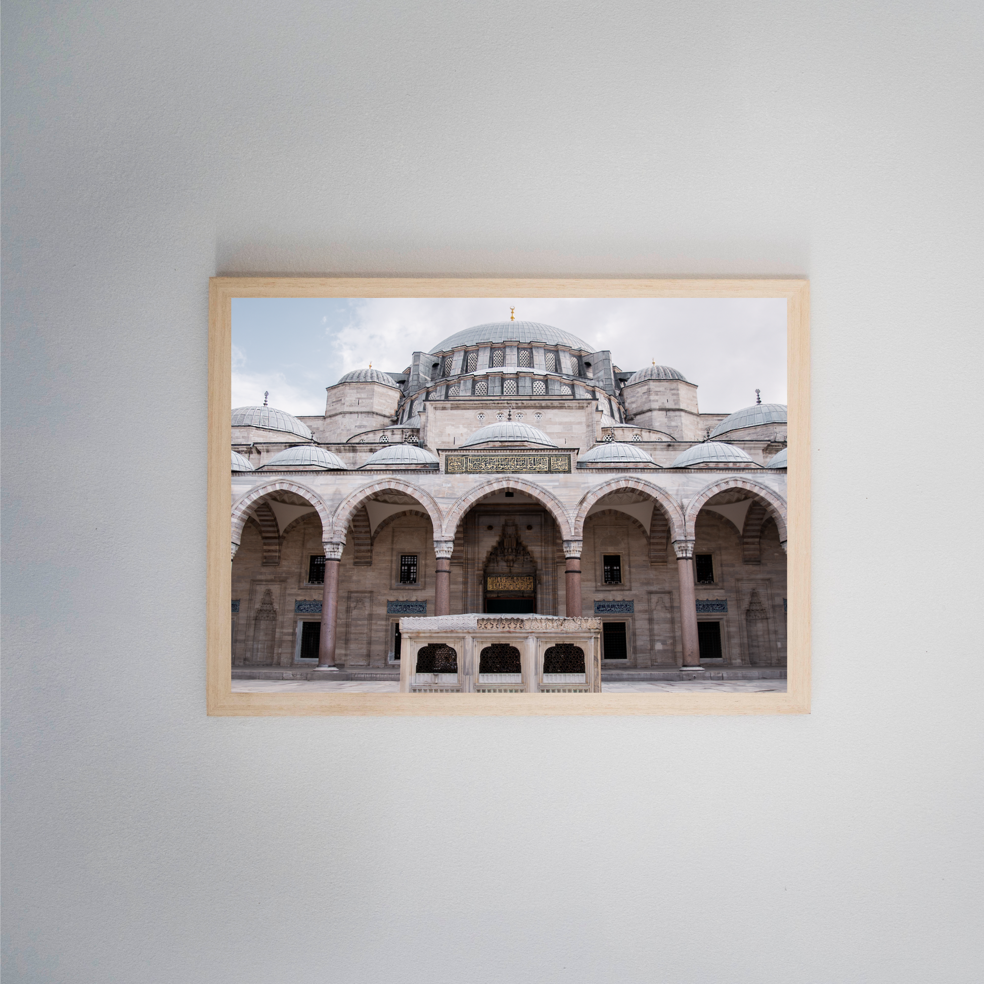 Süleymaniye Mosque Print Landscape - Ayah Creative Studio