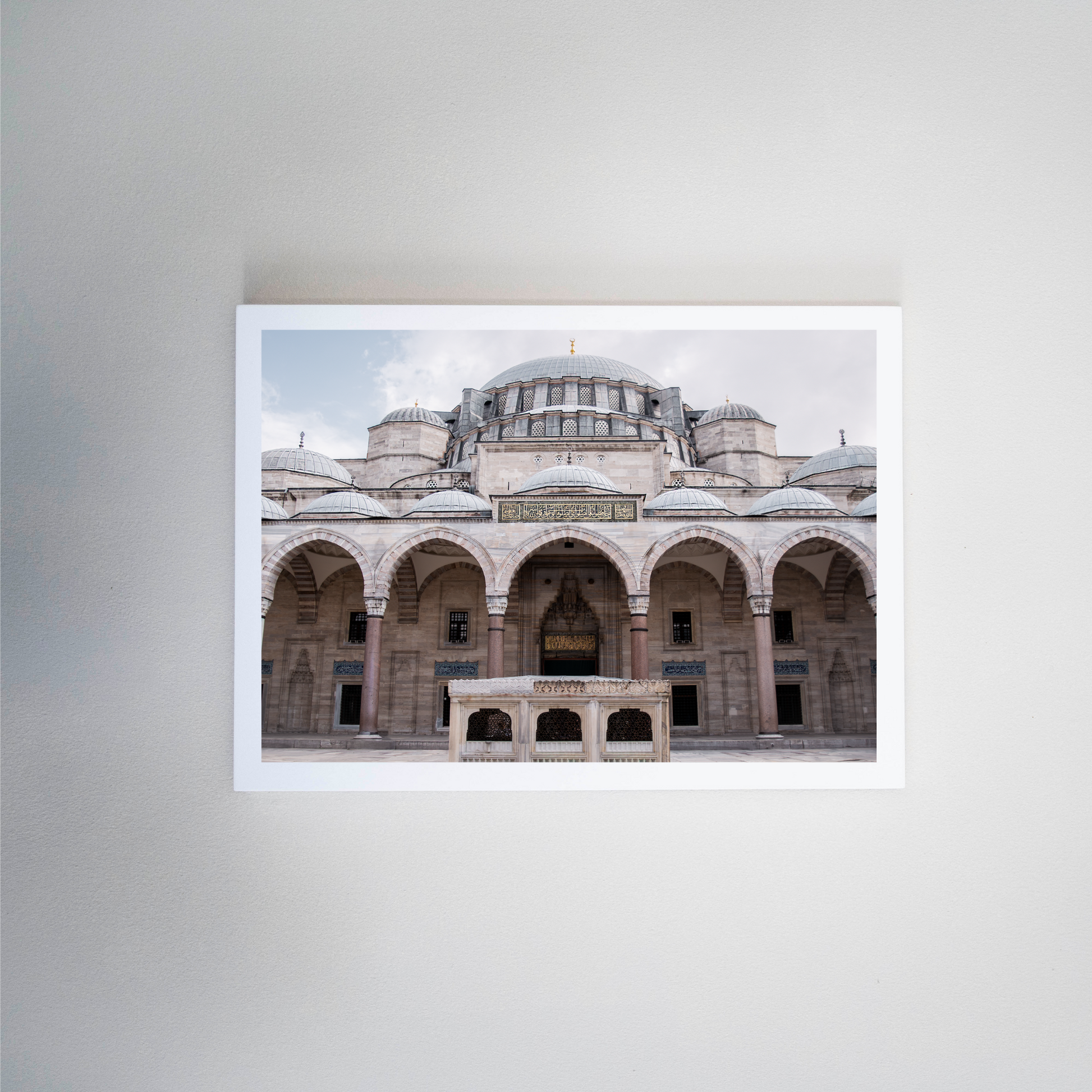 Süleymaniye Mosque Print Landscape - Ayah Creative Studio