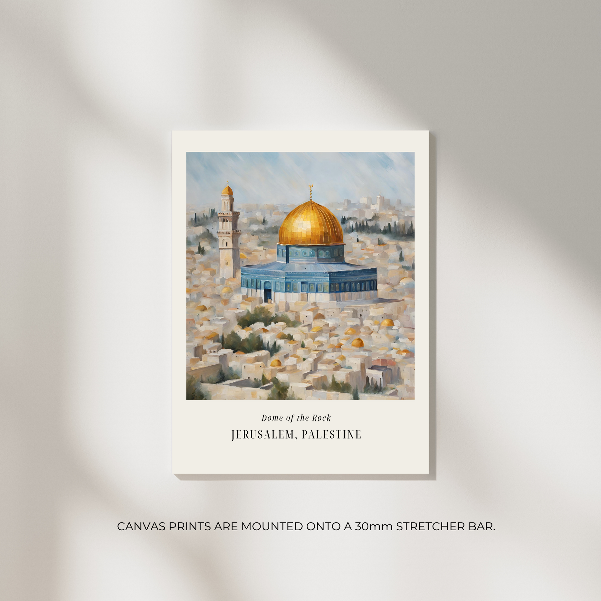 Dome of the Rock Print - Ayah Creative Studio