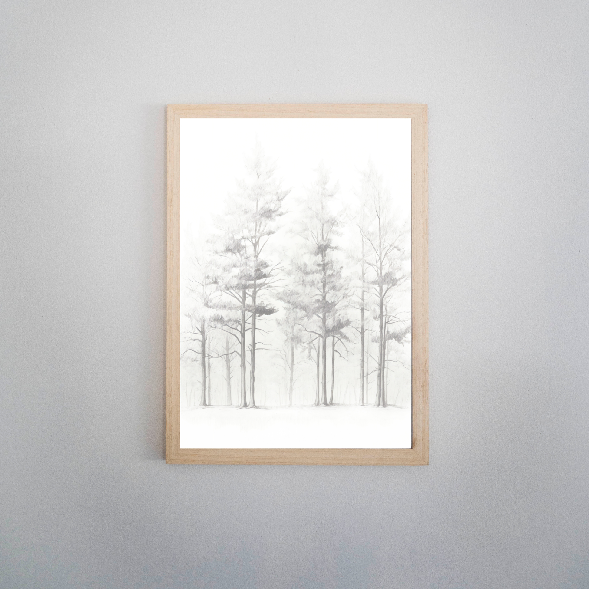 Forestry Sketch - Ayah Creative Studio