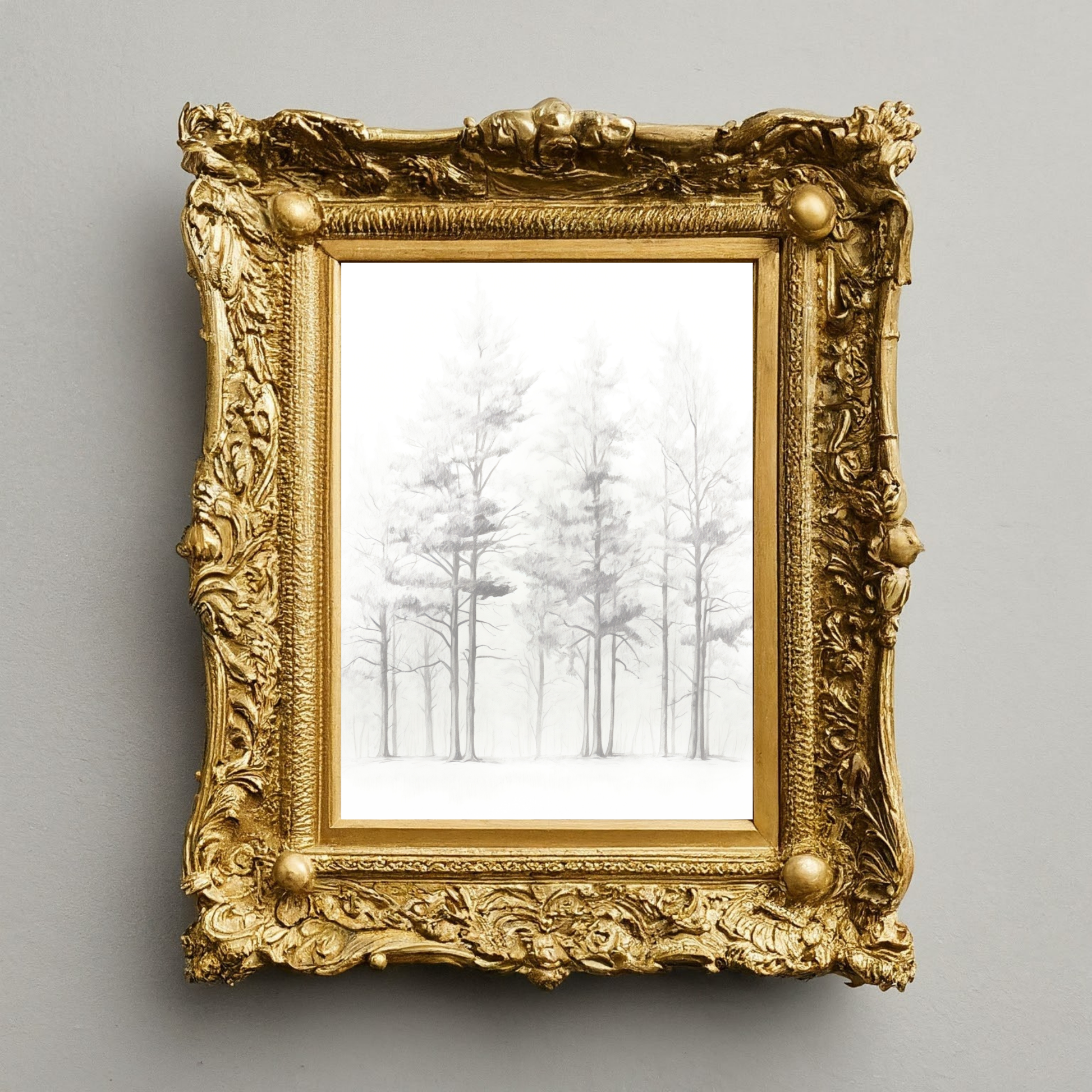 Forestry Sketch - Ayah Creative Studio
