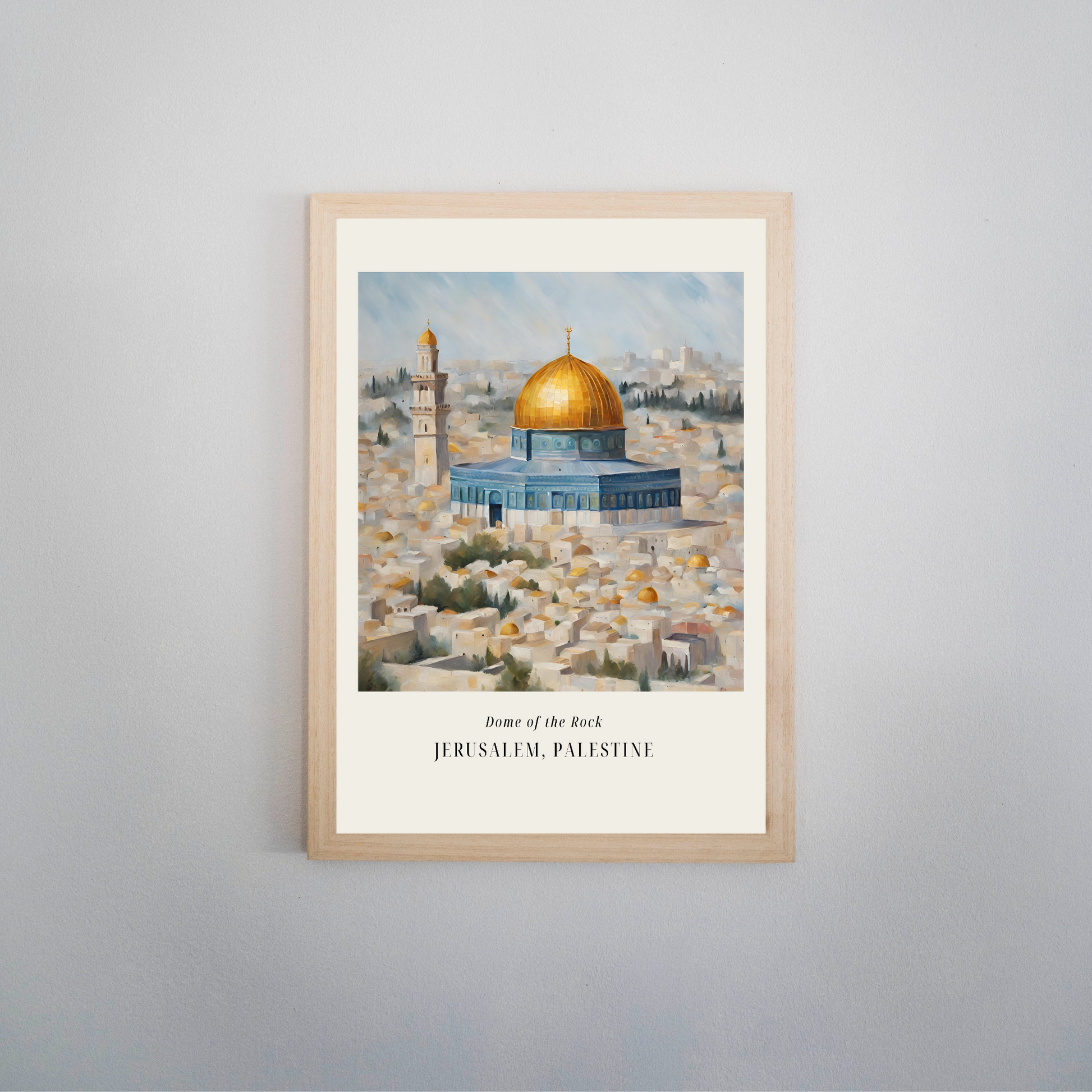Dome of the Rock Print - Ayah Creative Studio