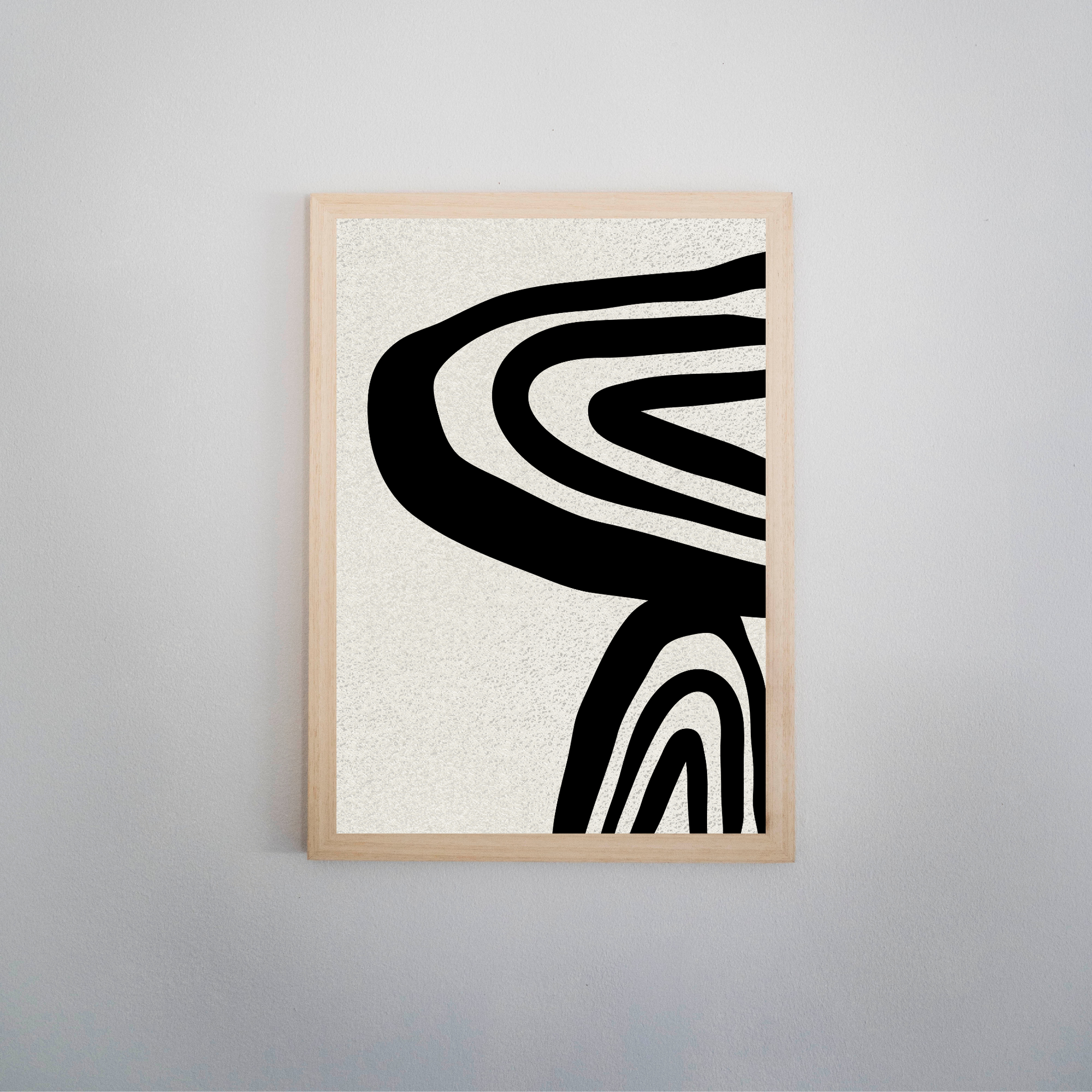 Black Layered Print 2 - Ayah Creative Studio