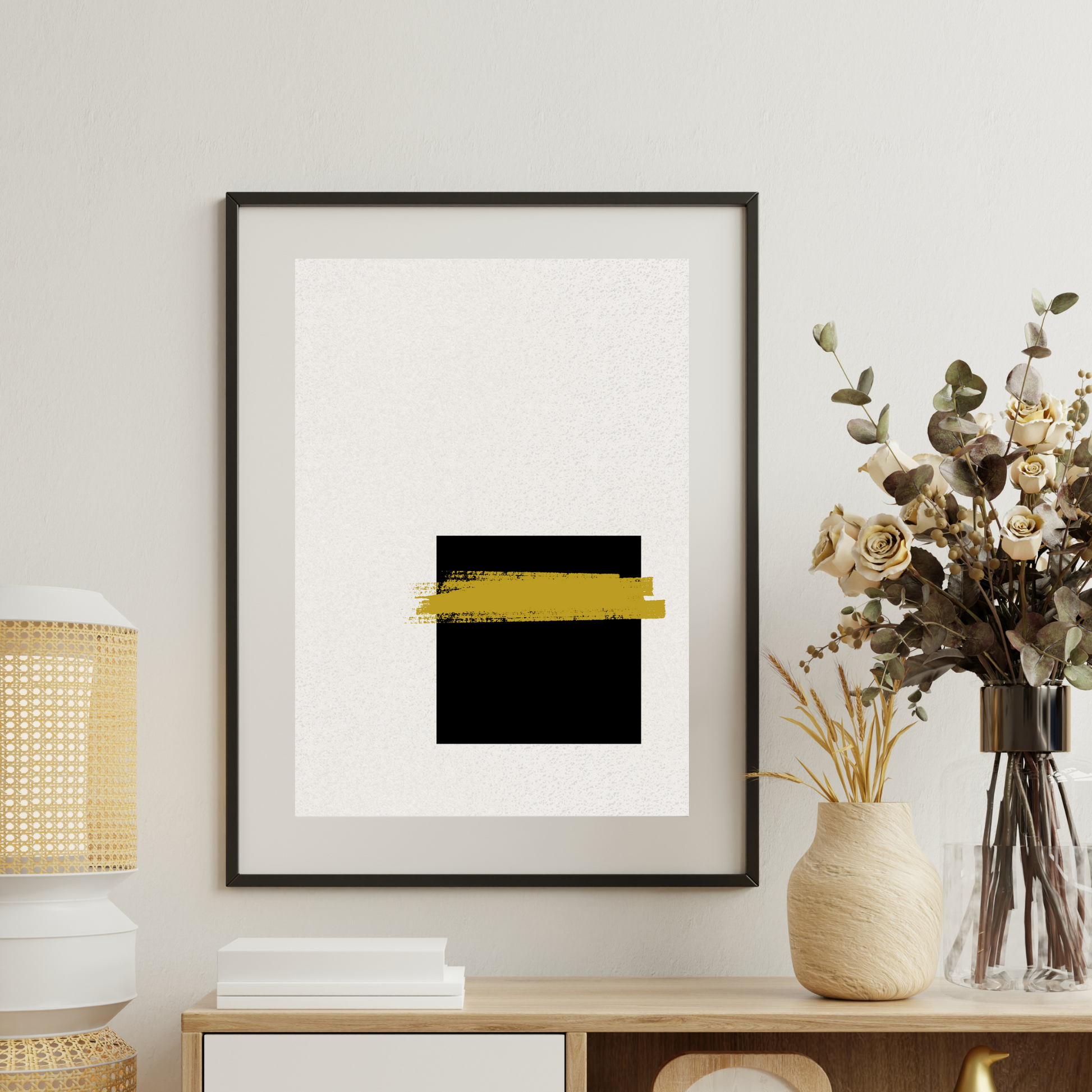 Minimal Kaabah Print - Ayah Creative Studio