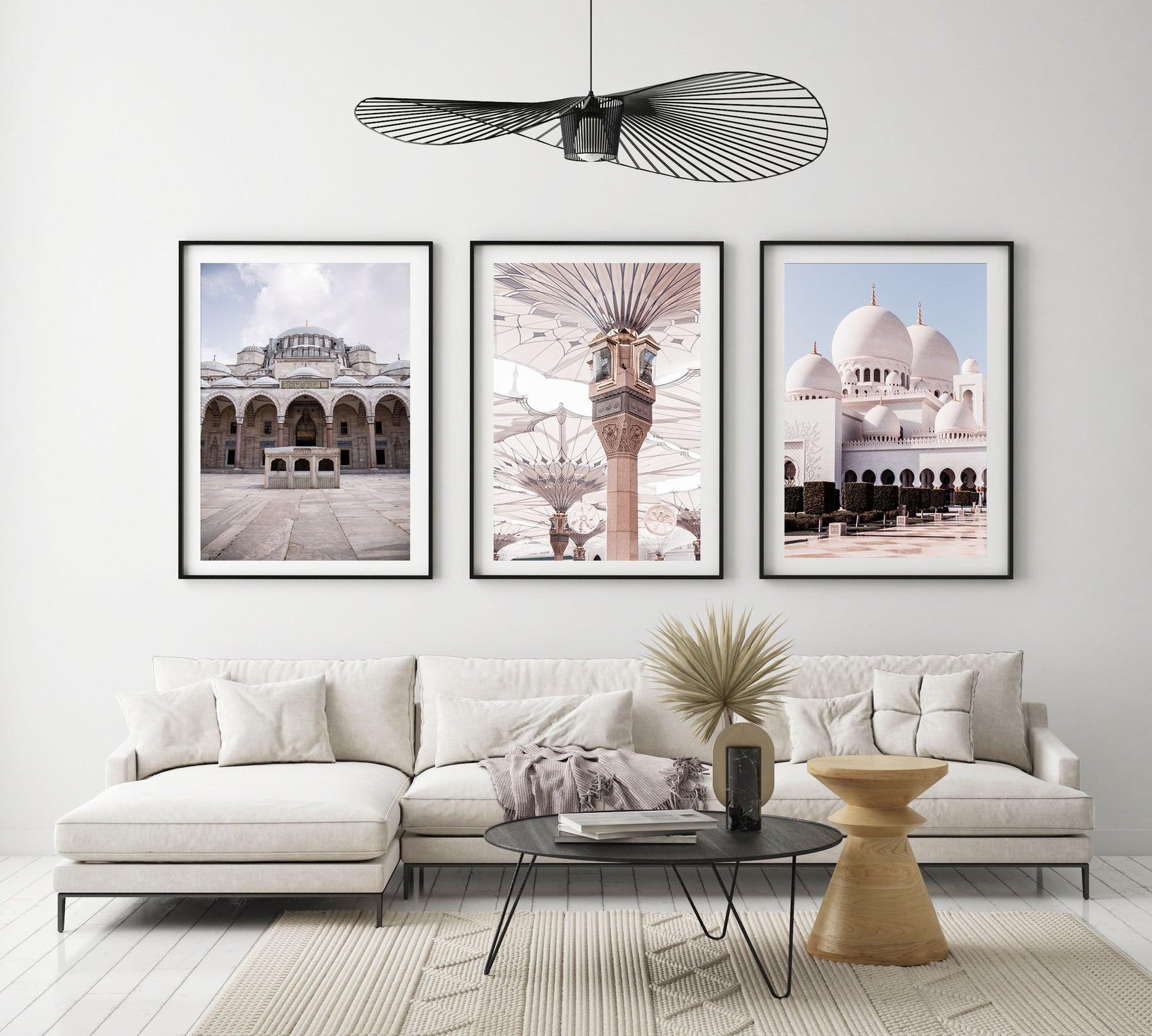 Mosque Set of 3 Prints in Colour - Ayah Creative Studio