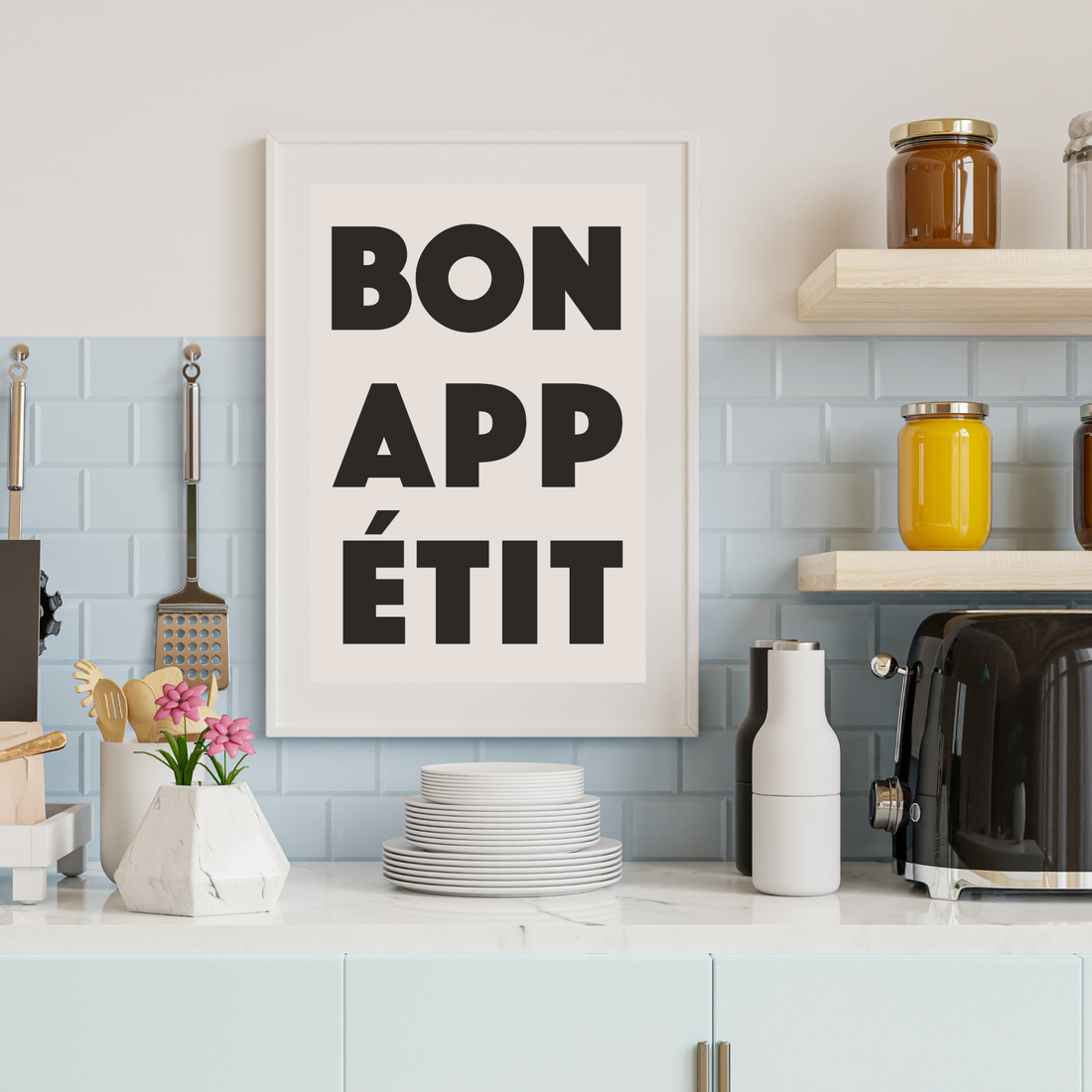 Bon Appetit Print - Ayah Creative Studio