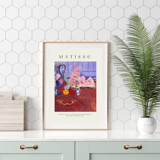 Matisse Statuette Rose Print - Shop Fashion Breed