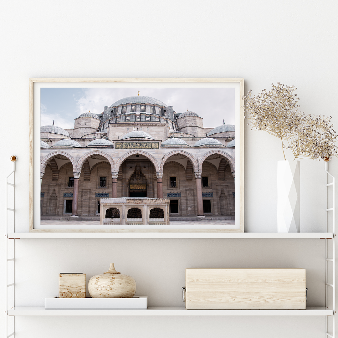 Süleymaniye Mosque Print Landscape - Ayah Creative Studio